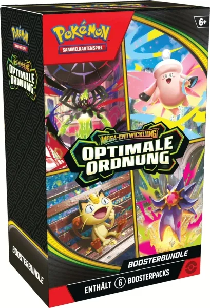 Pokemon Optimale Ordnung Booster Bundle